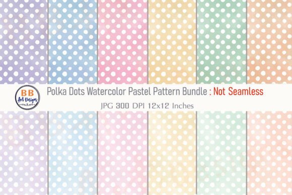 Download Watercolor Polka Dot Pattern Paper JPG - Pattern paper Collection