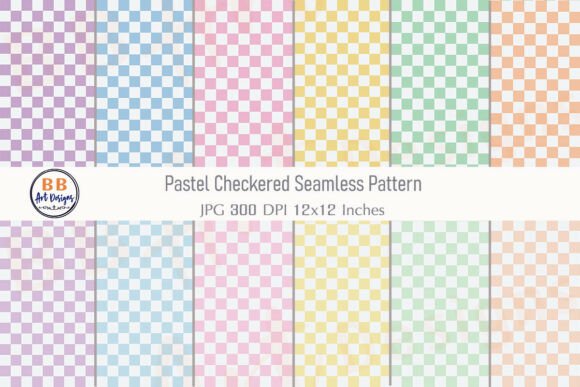 Download Pastel Checkered Seamless Pattern Paper - Pattern paper Collection