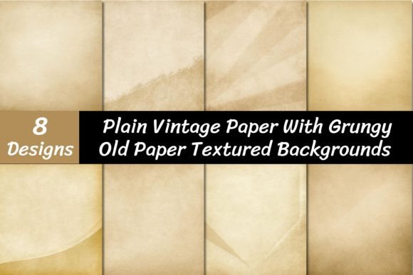 Download Plain Vintage Paper Texture Backgrounds - Round Collection