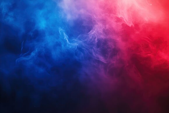 Download Red and Blue Smoke Background Wallpaper - Round Collection