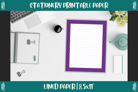 Download Bordered Stationery Printable Paper 225 - Printable paper Collection