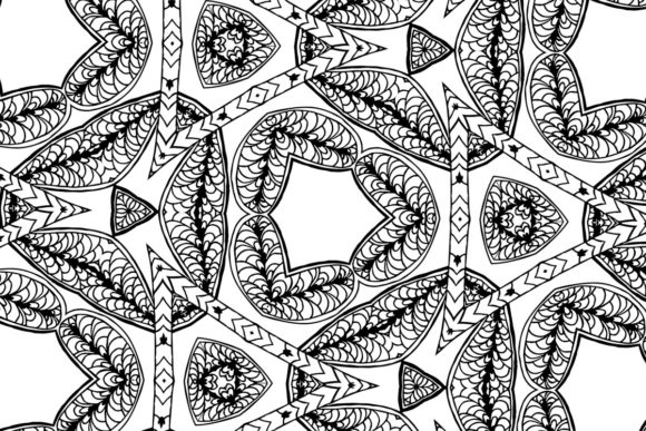 Download 600 Lined Patterned Backgrounds Pack 4 - Round Collection