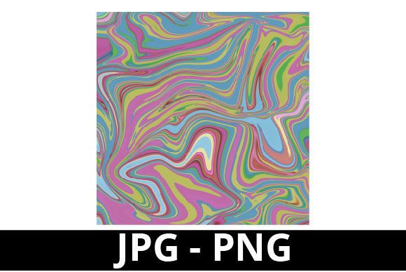 Download Colorful Marble Pattern for Background - Round Collection
