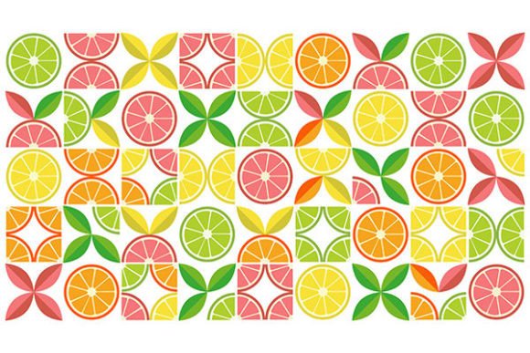 Download Citrus Background - Round Collection