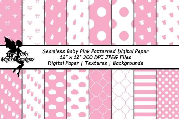 Download Seamless Baby Pink Patterned Paper - Pink patterned paper Collection