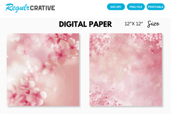 Download Blush Pink Digital Paper Backgrounds - Round Collection
