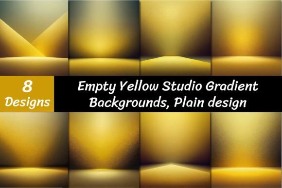 Download Yellow Studio Gradient Backgrounds - Round Collection
