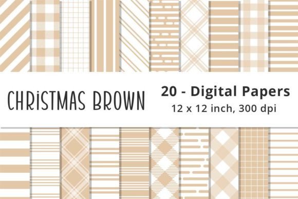 Download Brown Seamless Striped Backgrounds - Round Collection