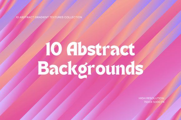 Download Lined Gradient Background Pack - Round Collection