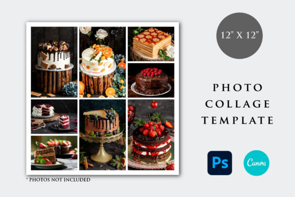 Download 12x12 Photo Collage Template - Premium Resources