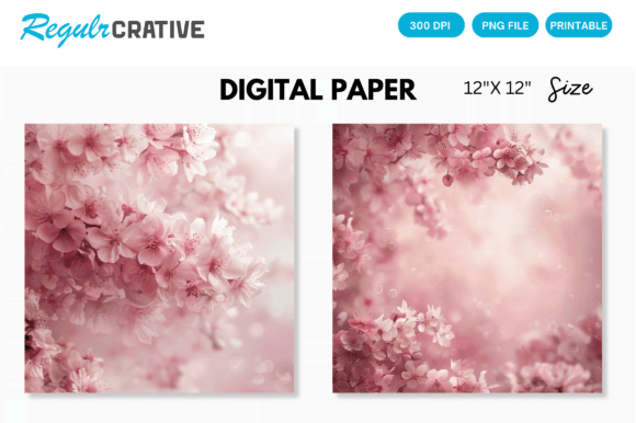 Download Blush Pink Digital Paper Backgrounds En - Round Collection